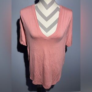 a new day Soft Pink V-Neck Tee